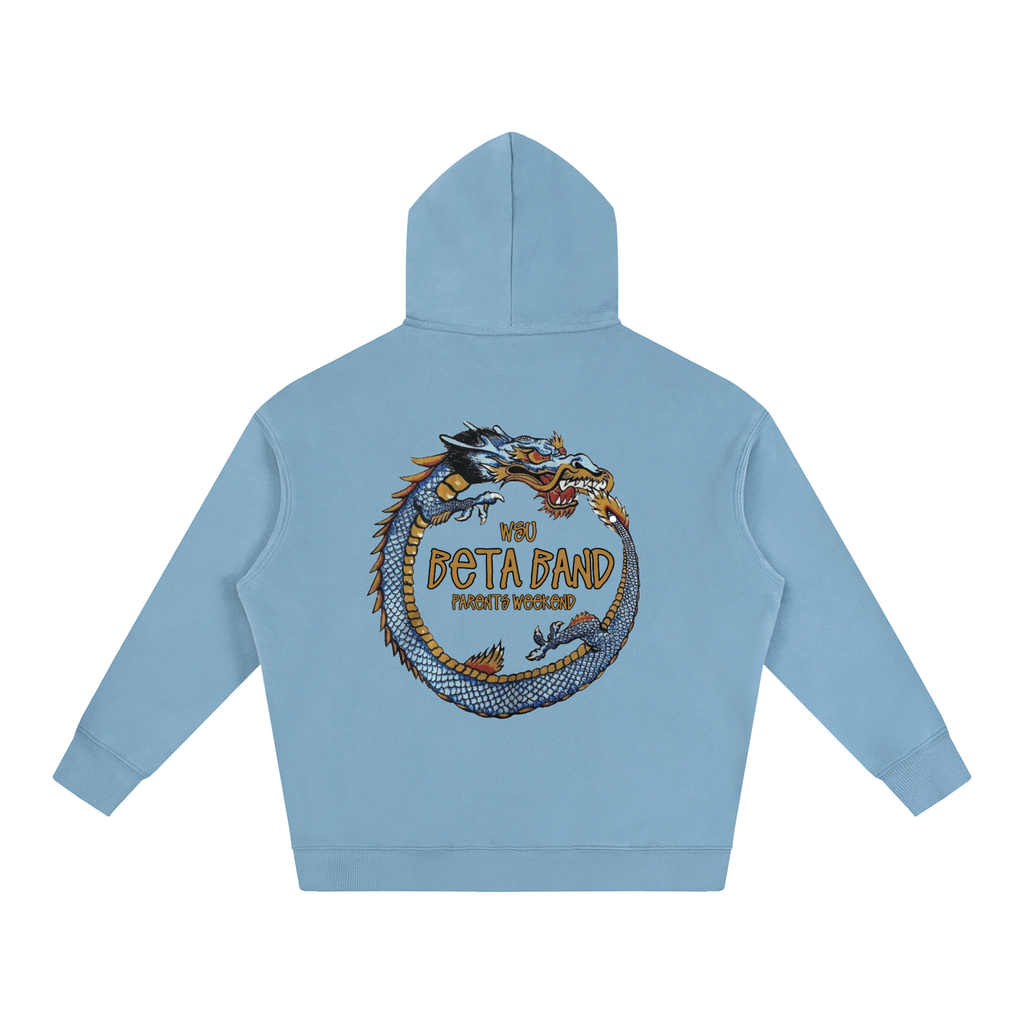 Beta Band Parents Weekend Hoodie Blue