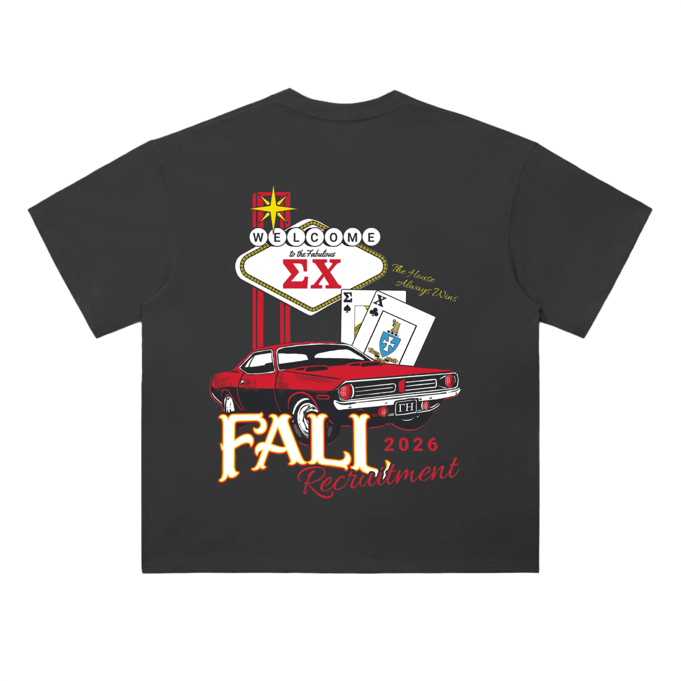 Sig Chi Member Heavyweight Tee