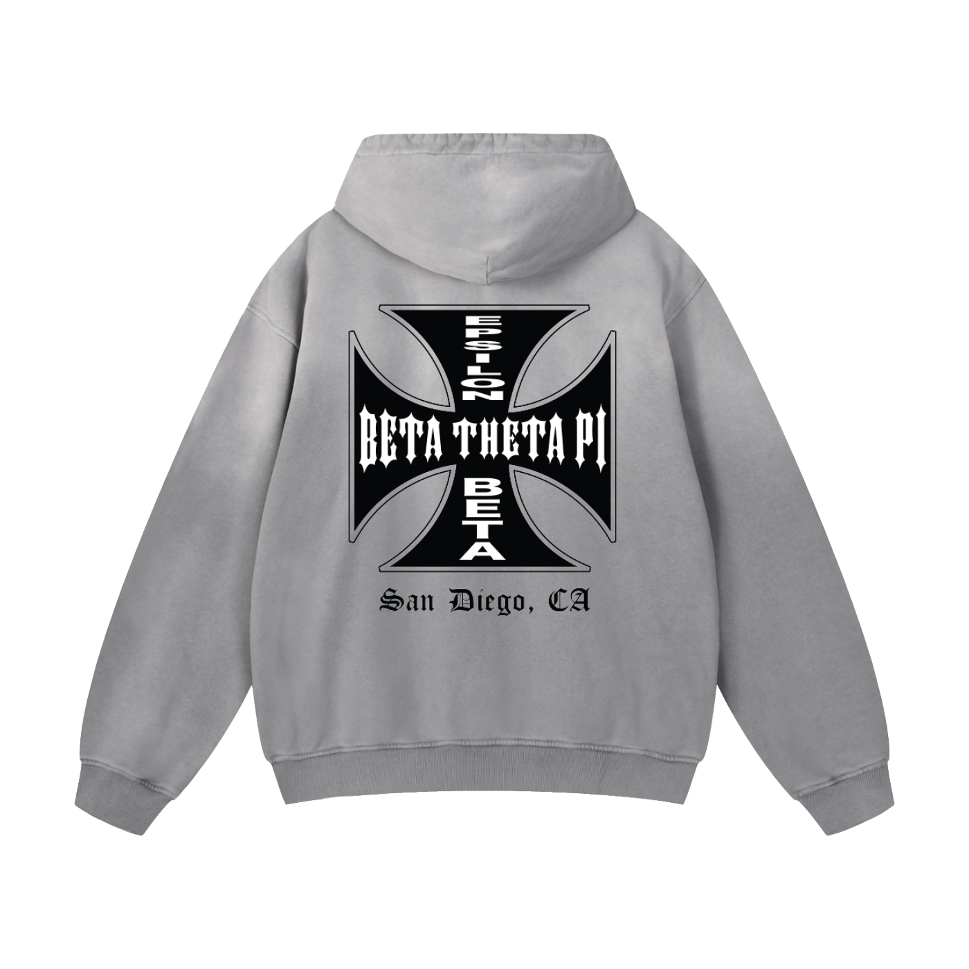 SDSU Beta Chopper Heavyweight Sunfaded Hoodie